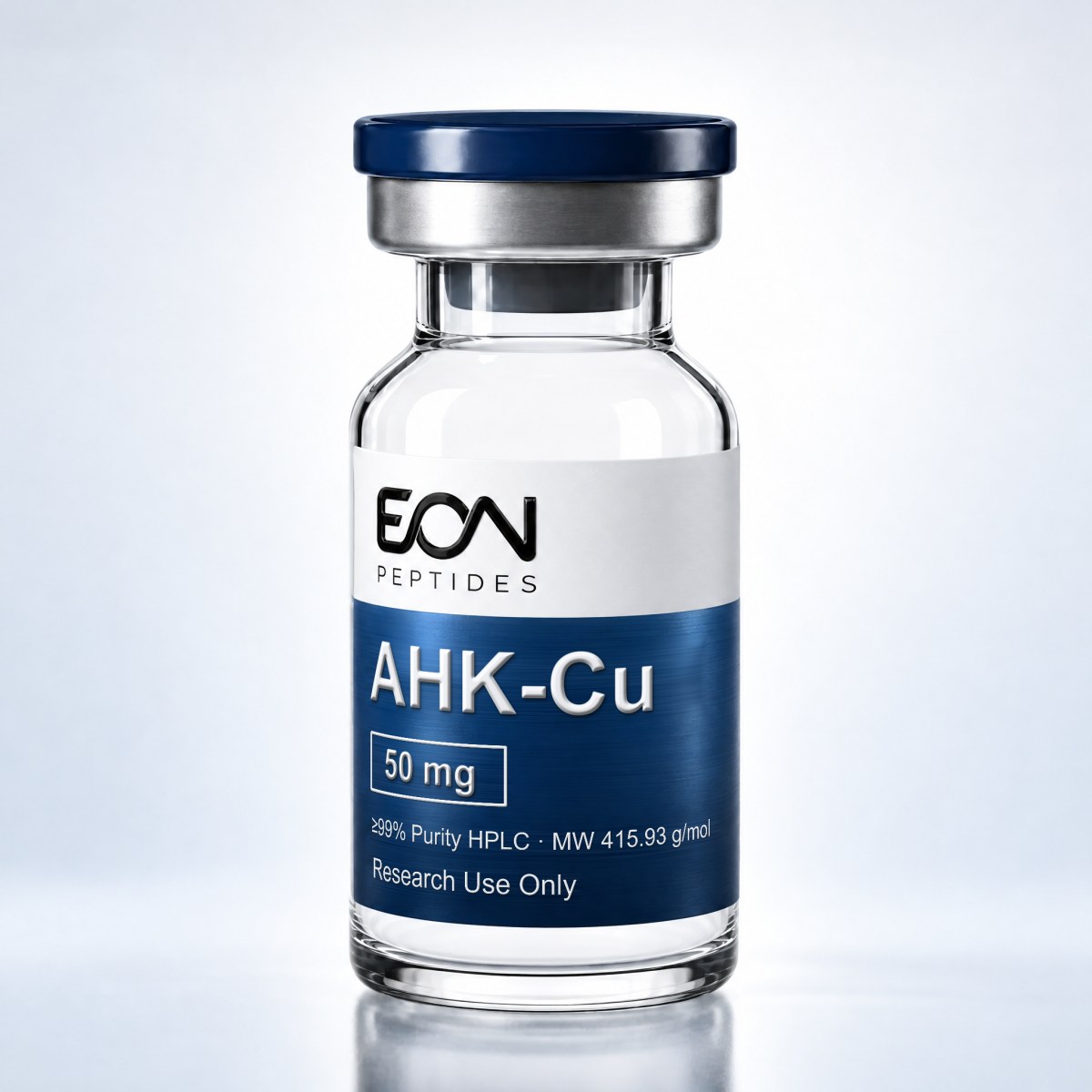 AHK-Cu vial from the Eon Peptides research catalog