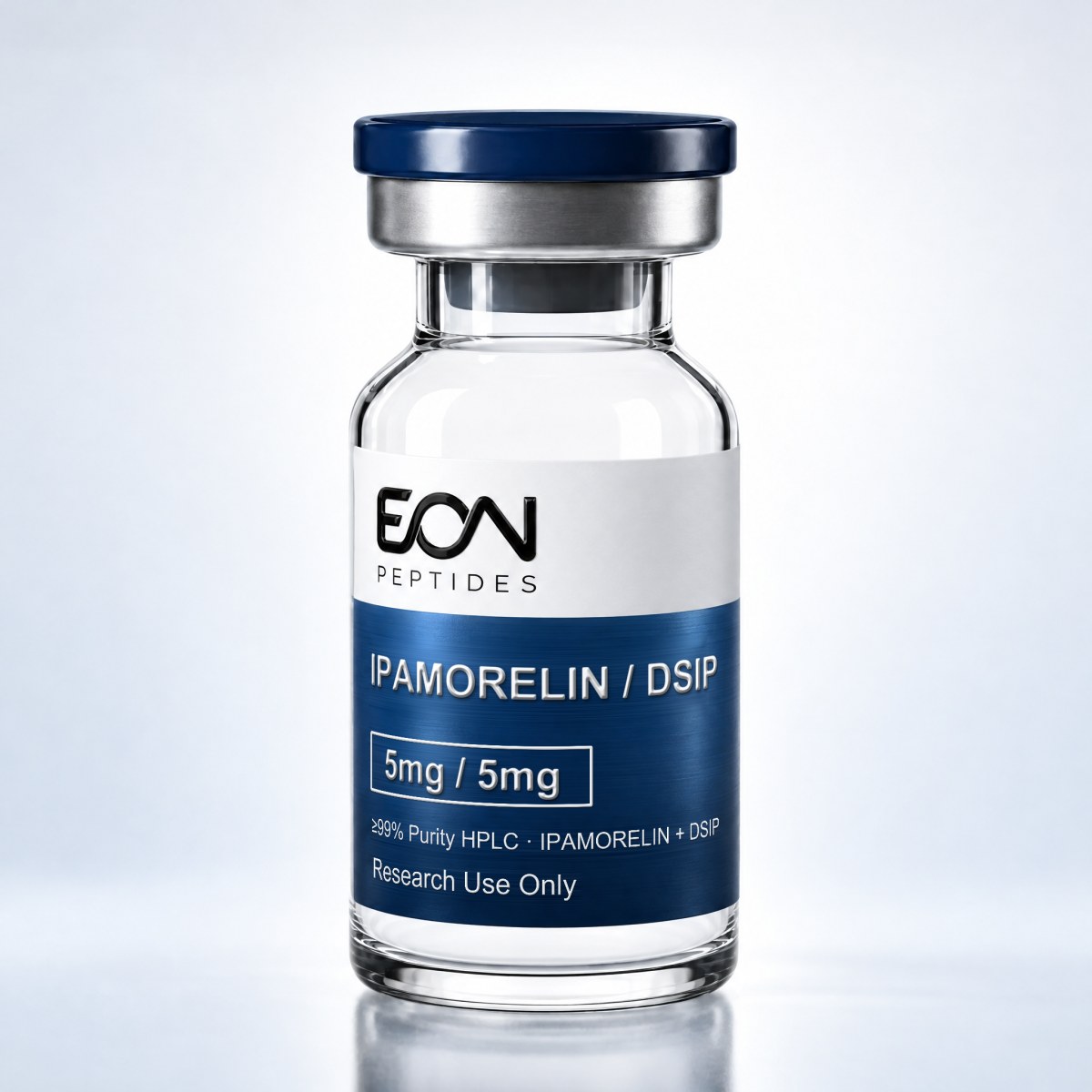 Ipamorelin / DSIP vial from the Eon Peptides research catalog
