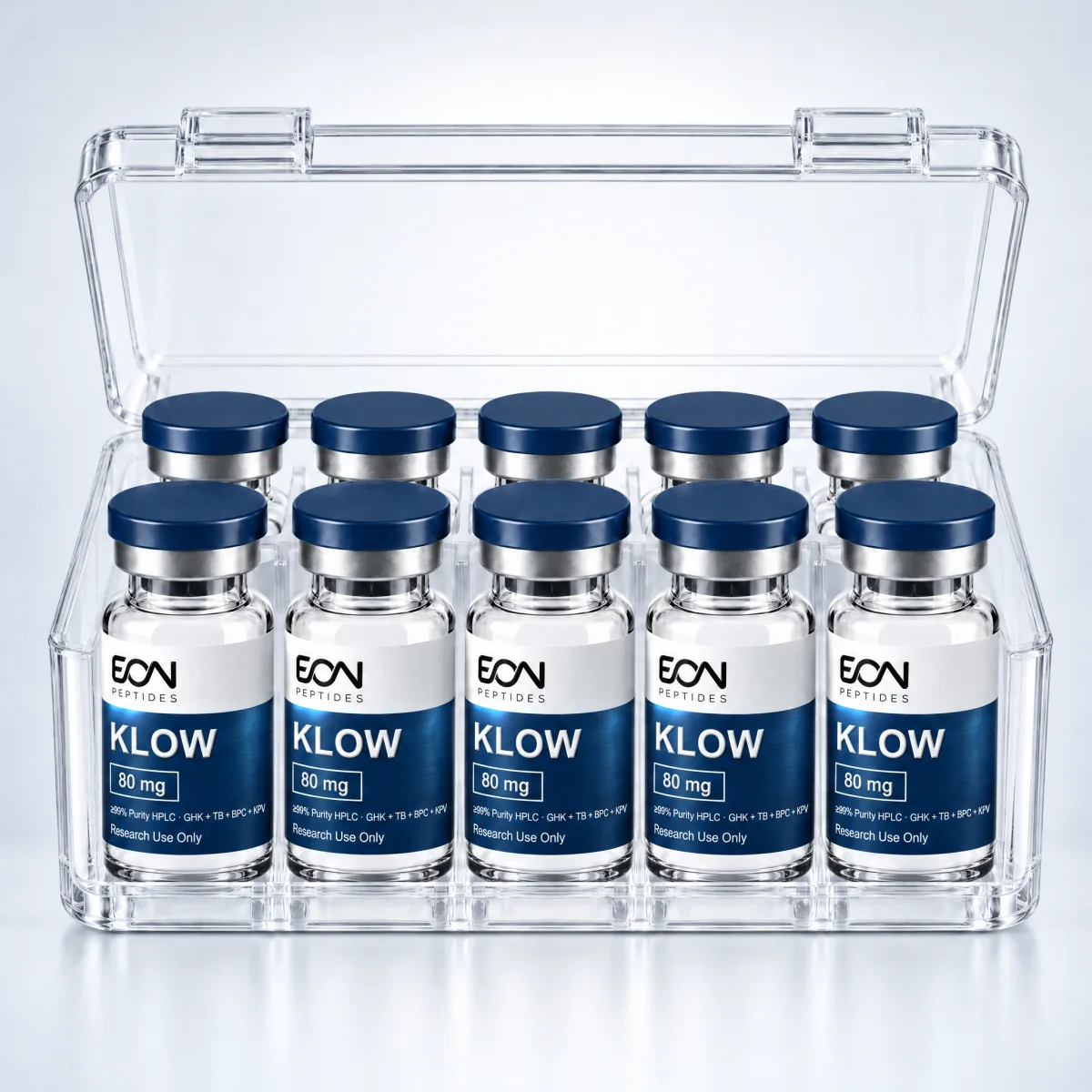 KLOW 10-Pack 80mg research vial