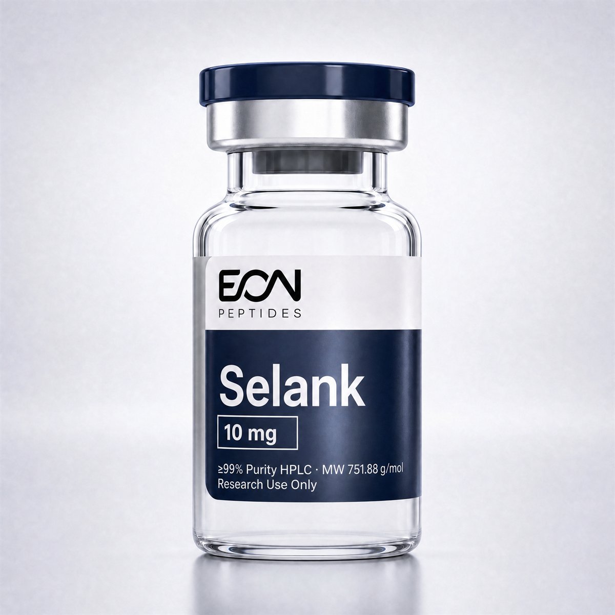 Selank research vial